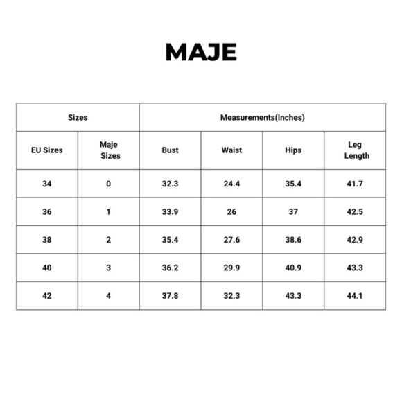 Maje Pampi Crepe Logo Button Overall Jumpsuit, EU Size 40 - Picture 15 of 16